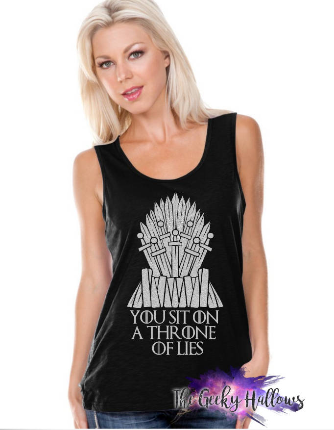 you sit on a throne of lies tshirt