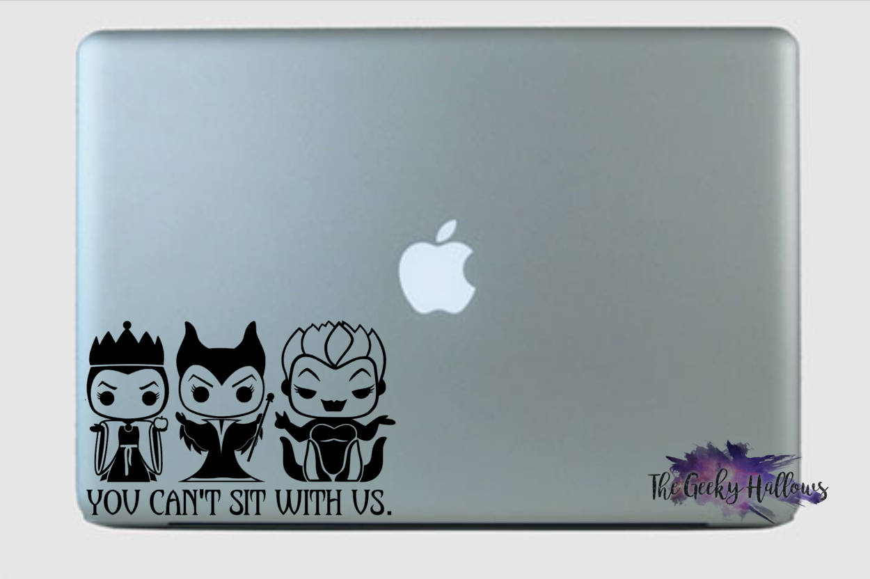 Wall or Laptop Evil Queen Disney Decal Vinyl Sticker for Car